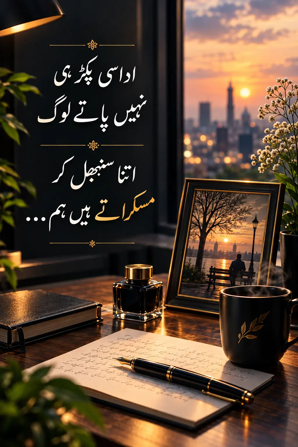 Itna Samabhal kar Muskuraty Hai Hum???