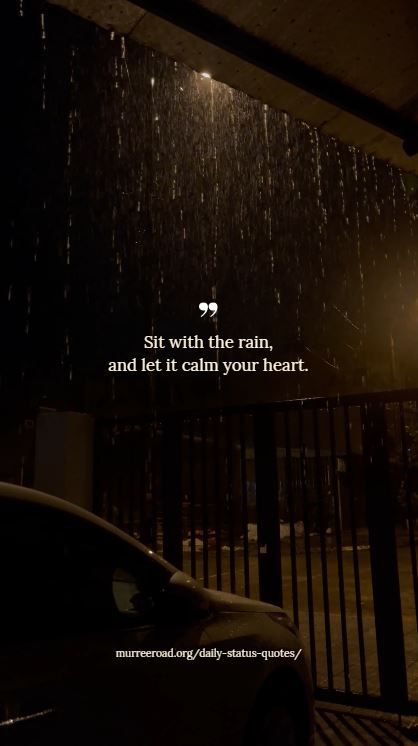 Dark Rain Motivation Quote Your Story