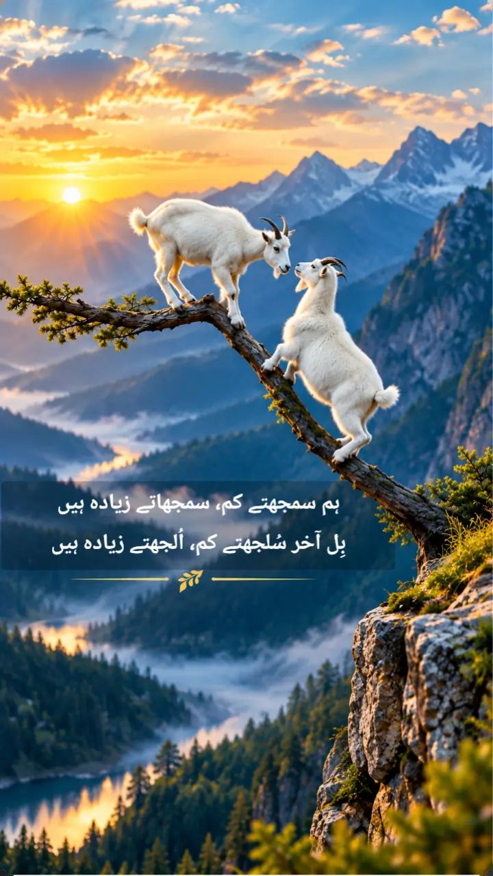 Hum sajhtay kam samjhtay ziyda hain