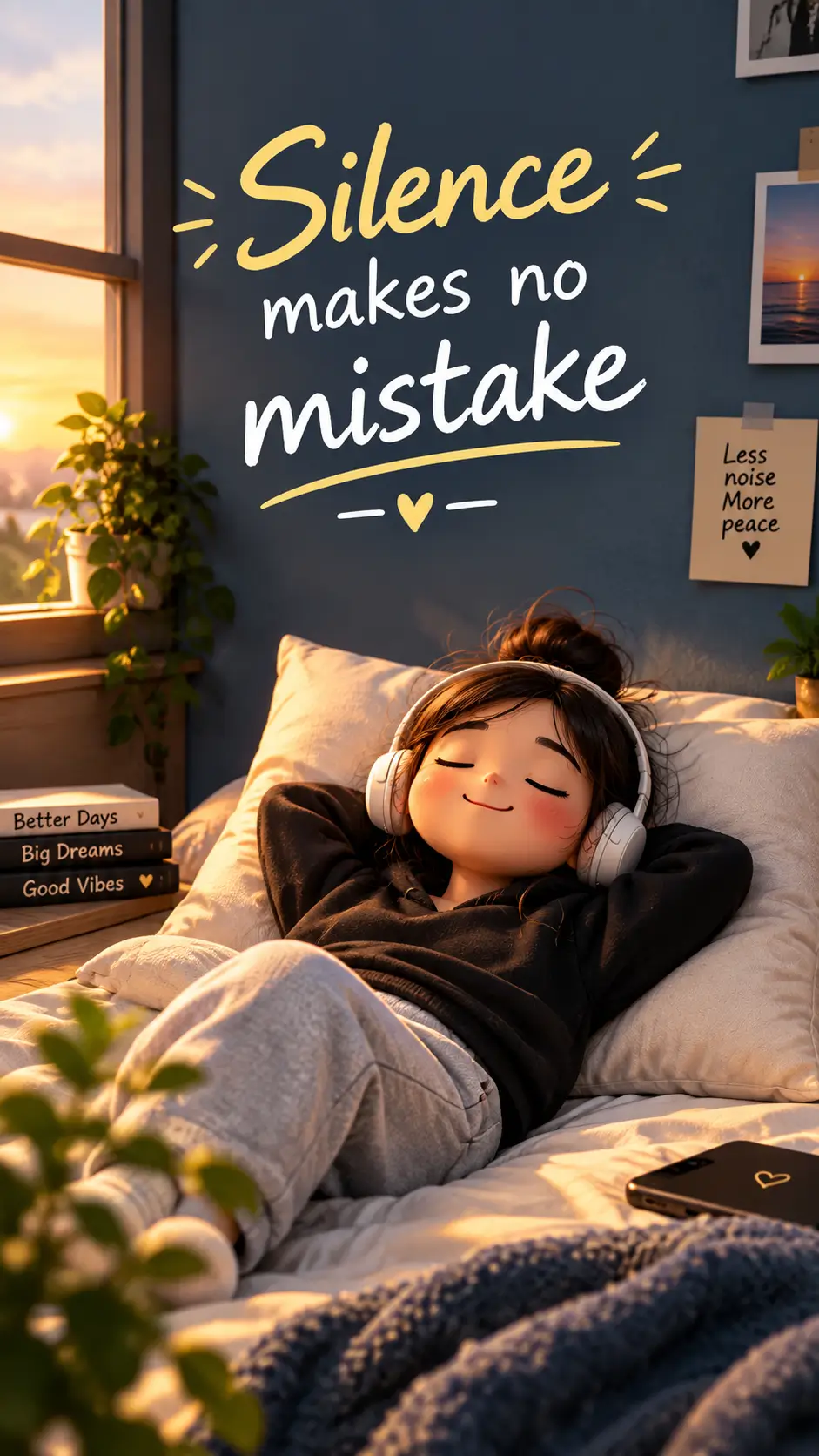 Silence makes no mistake