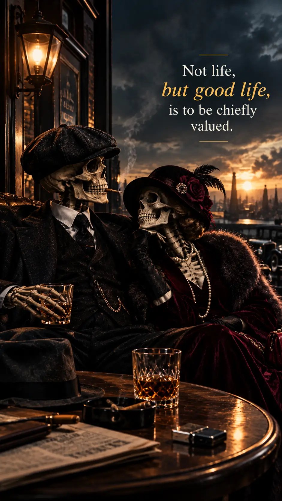 Not life, but good life, is to be chiefly valued