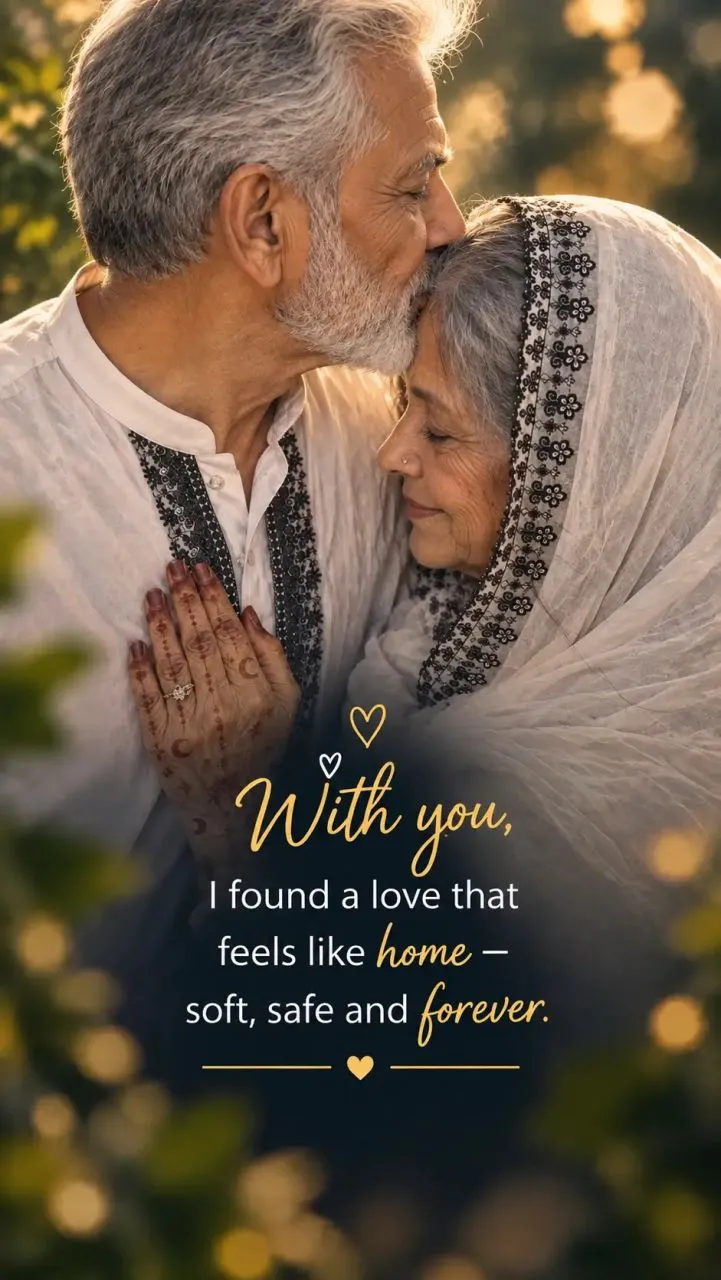 With you, i found a love that feels like home, soft, safe and forever.