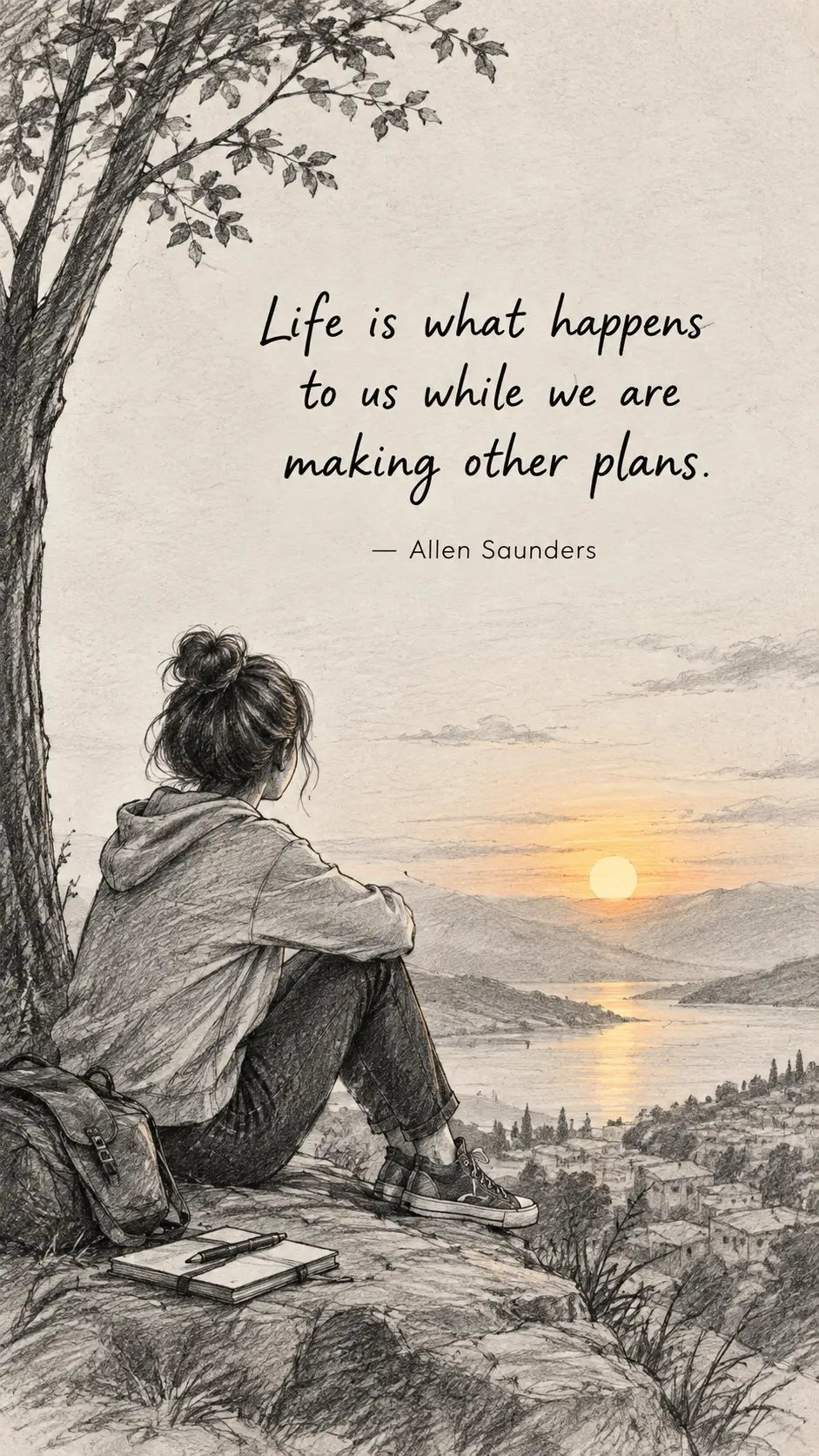 Life is what happens to us while we are making other plans.