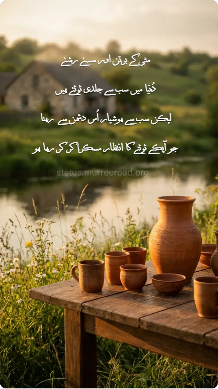 Mitti ke bartan aur saste rishte